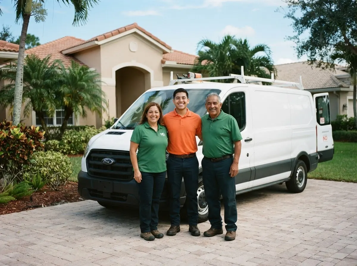 The Wild Basin Pest Control team, pest control service in Wellington, FL